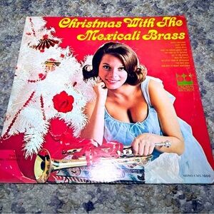 Christmas with the Mexicali Brass- vintage vinyl record from 1964